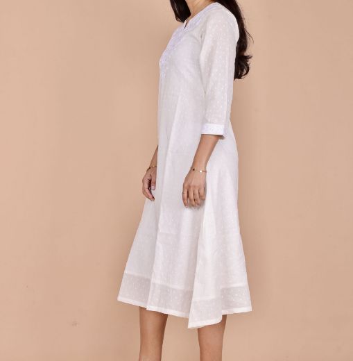 Picture of Rup Breeze Handmade embroidered midi dress